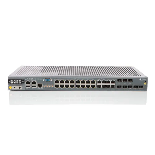 Juniper ACX Series 2100 Router - GigE, TDM - Hochleistungs-Router für Rackmontage, ideal für anspruchsvolle Netzwerkinfrastrukturen mit Gigabit Ethernet und TDM-Unterstützung.