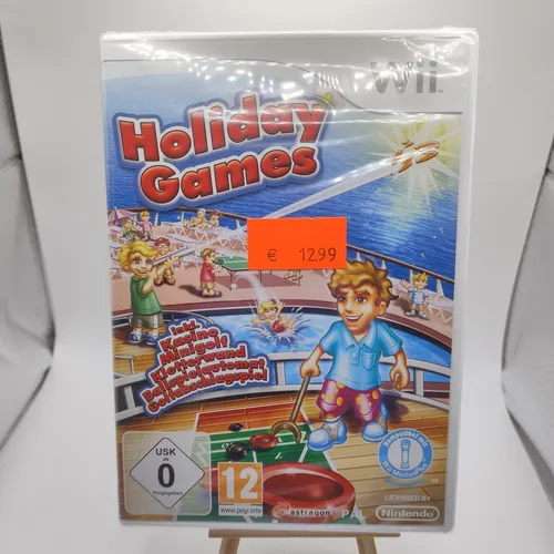 Holiday Games (Nintendo Wii, 2010) - Neu & OVP - Partyspiele für die Nintendo Wii, ideal für gemeinsame Spielabende mit Familie und Freunden und sorgen für jede Menge Spaß!