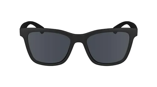 CALVIN KLEIN JEANS Unisex Adult Sunglasses CKJ24301S - Black with Solid Smoke Lens
