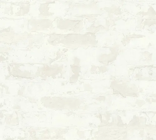 Vliestapete Steinmauer cremeweiß Metropolitan Stories 36929-4 (3,31€/1qm)