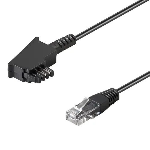 DSL Router Kabel 0,5m für FritzBox EasyBox Speedport TAE Telefon Dose VDSL Modem