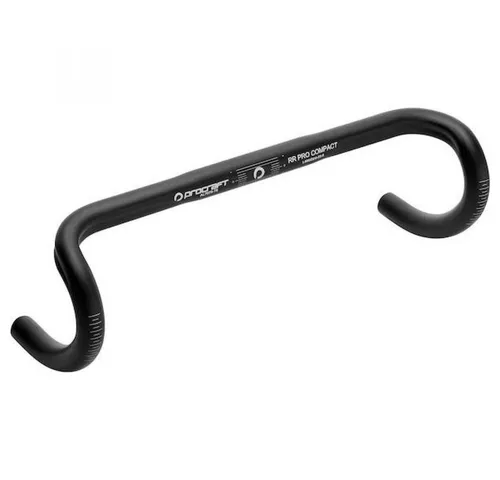 Procraft Lenker Road Pro Compact Ø 26 mm - Ergonomischer Rennradlenker - Fahrradlenker mit verkürztem Reach und weniger Drop für optimalen Grip. Ideal für Rennradfahrer, die Wert auf Komfort legen.