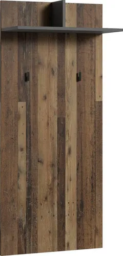 byLIVING Garderobenpaneel Ben (1 St), 60 cm mit Haken und Ablage