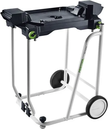 Festool Untergestell UG-KS 60 – 90 cm Höhe, 86 cm Länge - Baubedarf: Ideal für Festool Kapp-Gehrungssägen, mit Rädern für einfachen Transport und perfekter Arbeitshöhe für mehr Komfort und Sicherheit.
