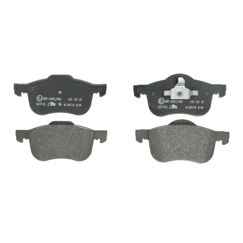 ATE Bremsbelagsatz 13.0460-7145.2, Vorne - Bremsbeläge von ATE für die Vorderachse, optimiert für hervorragende Bremsleistung und Sicherheit. Ideal für zuverlässige Fahrzeugperformance.