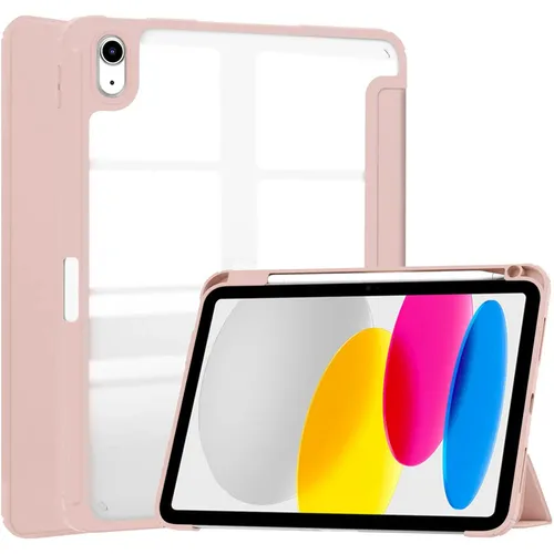 Hülle für iPad 11 / 10 gen. 2025/2022 Bizon Case Flip Cover Schutz Etui Rosa