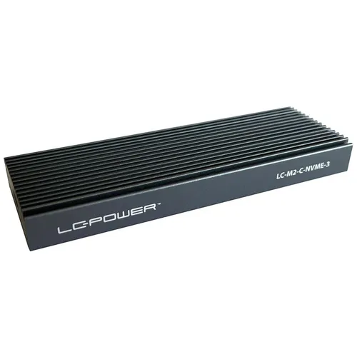 LC-Power USB-C 3.1 externes Gehäuse für M.2 (2280/2260/2240/2230) (LC-M2-C-NVME-3)