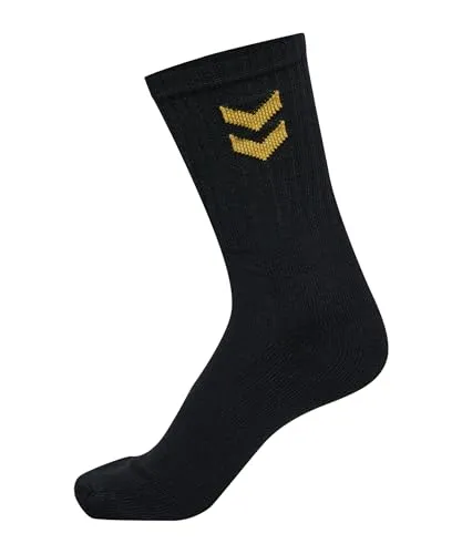 hummel hmlE24C Socken schwarzgold, 46-48 Herren in schwarz von hummel
