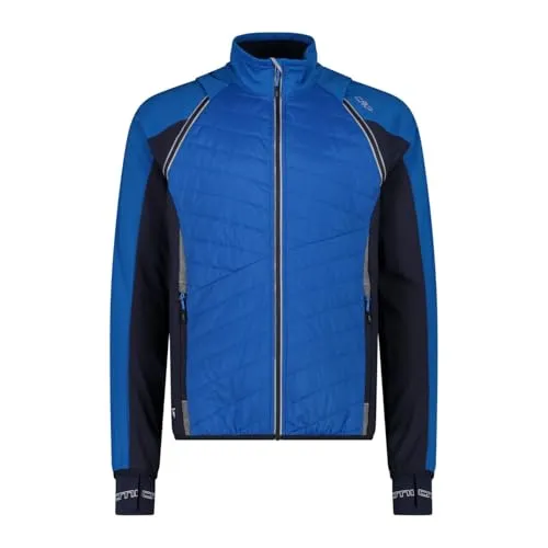 CMP Funktionsjacke Herren Größe 56 in Blau/Dunkelblau - Hochwertige CMP Funktionsjacke in Blau/Dunkelblau, Größe 56 für Herren. Mit ClimaProtect-Technologie für optimalen Wetterschutz und Atmungsaktivität – ideal für Outdoor-Aktivitäten.