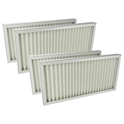 vhbw 4x Luftfilter M5 kompatibel mit Stiebel-Eltron LWZ 304 Trend, LWZ 404 Eco, LWZ 404 flex Lüfter, Ventilator, Lüftungsgerät (4x Feinstaubfilter)