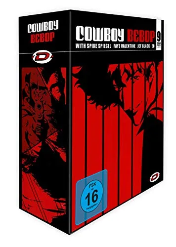 Cowboy Bebop - Gesamtausgabe - [DVD] - Kult-Anime-Serie auf DVD, freigegeben ab 16 Jahren, bietet spannende Abenteuer und unvergessliche Charaktere.