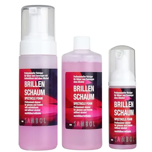 Brillenreiniger Brillenschaum Set 50 ml & 150 ml