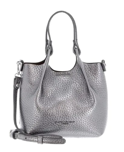 GIANNI CHIARINI Handtasche Handbag aus echtem Rindsleder - Elegante Handtasche aus hochwertigem Rindsleder, weich und langlebig. Ideal für jeden Anlass mit abnehmbarem, verstellbarem Schulterriemen.