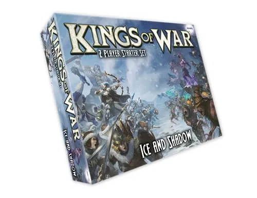 Mantic Games Kings of War Starter-Set: EIS und Schatten - Wargame - 2 Spieler - Ab 14 Jahren - Deutsch