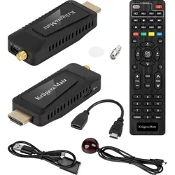 Kruger&Matz DVB-T2 HEVC H.265 Mini-HDMI-Tuner von Krüger&Matz