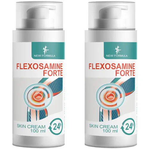Flexosamine Forte Creme - 100 ml - 2er Pack - Sonstige, hochwertige Creme zur Unterstützung der Gelenkgesundheit, hergestellt in Deutschland für optimale Qualität.