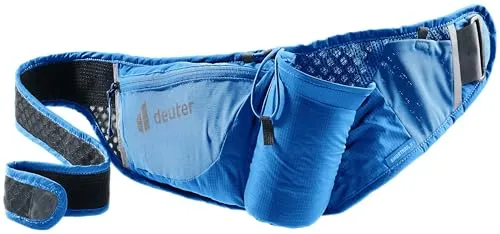 Deuter Shortrail II Neptune - Leichte Bauchtasche für Trail Running - Gürteltasche für Trail Running, mit stabiler Flaschenhalterung und durchdachter Fächeranordnung. Klimaneutral und aus 100% recycelten Materialien für umweltbewusste Sportler.