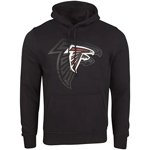 New Era Fleece Hoody - NFL Atlanta Falcons 2.0 schwarz - XL - Stylischer New Era Hoodie mit NFL Atlanta Falcons Logo. Ideal für Fans und perfekt für kalte Tage, bietet dieser Kapuzenpullover hohen Tragekomfort und eine moderne Passform.