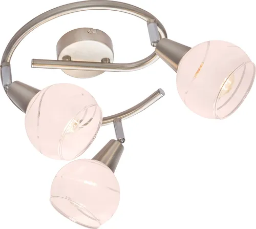 LUXUS DECKENLEUCHTE 3 SPOTS - Deckenlampe für alle Wohnräume, mit 3 energieeffizienten LED-Lichtern für optimale Ausleuchtung und stilvolles Ambiente in jedem Raum.