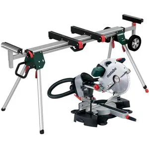 Metabo Kappsäge KGS 315 Plus Set mit Maschinenständer KSU 401