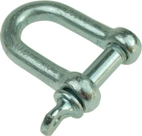 Schäkel Verbinder Schaekel D-Schäkel gerade M12 mm verzinkt 4