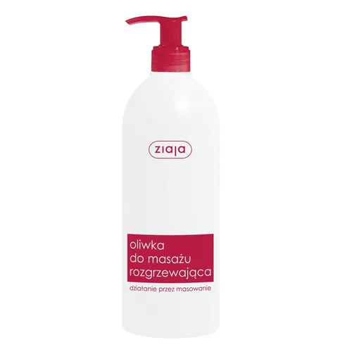 Oliwka do masażu rozgrzewająca 500ml Ziaja 5901887021759