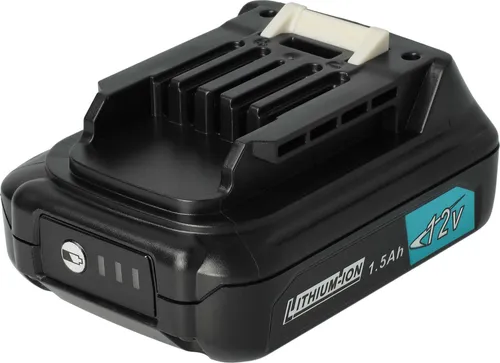 vhbw Akku kompatibel mit Makita DF331DSMJ, DF331DSME, DF331D, DF032DZ, DF331DSAE, DF331DS, DF331DWAE, DF032DSME/Z Werkzeug (1500 mAh, Li-Ion, 12 V)