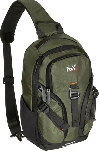 Umhängetasche Travel Sling oliv - Gürteltasche mit durchdachtem Tragesystem, vielseitigem Stauraum und atmungsaktiven Materialien - ideal für Reisen und Freizeit.