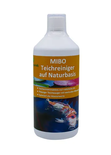 MIBO Teichreiniger auf Naturbasis Teichsauger Teichklärer 1000ml 15,90€/L