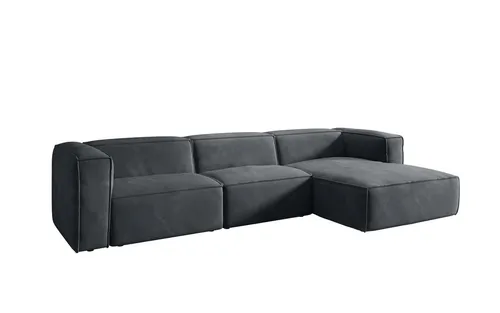 Luxusbetten24 Sofa Designer Sofa Comfy in Samt