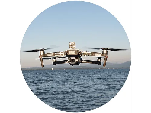 ROBOTERWERK BINA Dual Drohnen Beleuchtungssystem