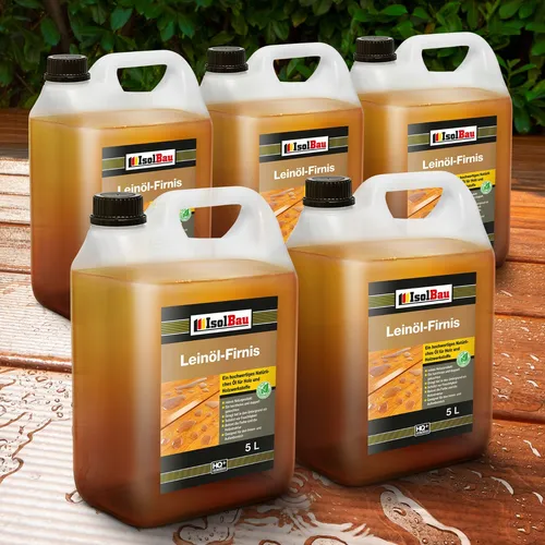 Produktbild Liter Leinöl Firnis 25L
