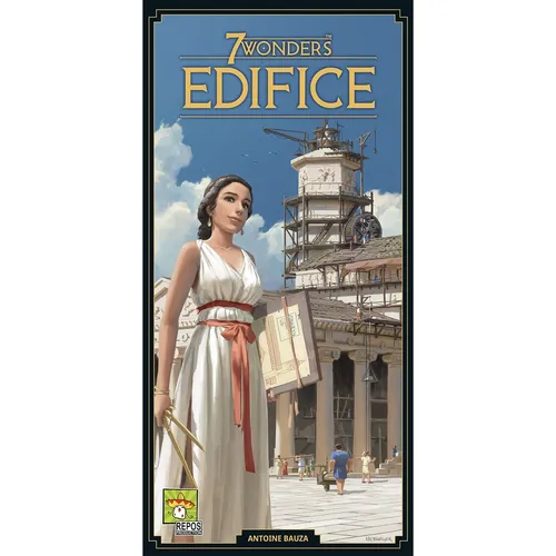Repos 7 Wonders 2nd Edition: Edifice-Erweiterung, Brettspiel, ab 10 Jahren, 3–7
