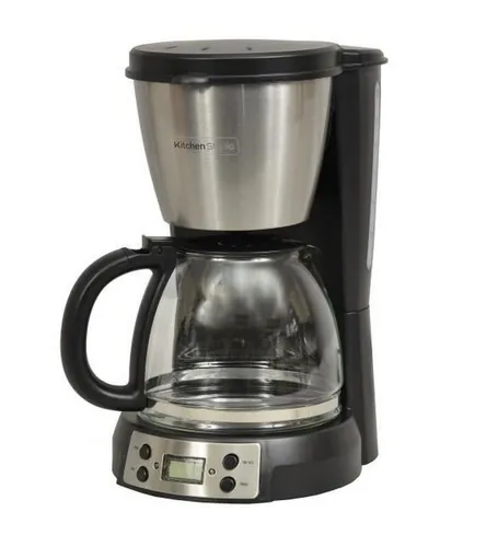 Kitchen Chef Programmierbare Filterkaffeemaschine 900W mit 15 Tassen