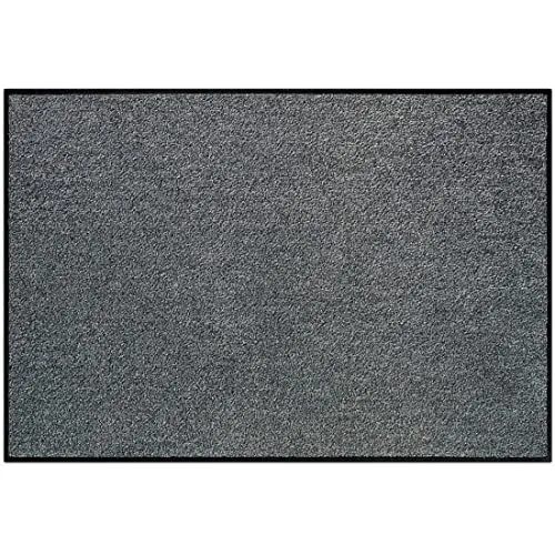 Anthrazit uni 50x75cm Fußmatte Salonloewe - Tür- & Bodenmatten, stilvolle anthrazitfarbene Matte in rechteckiger Form, ideal für Eingangsbereiche und sorgt für Sauberkeit im Haus.