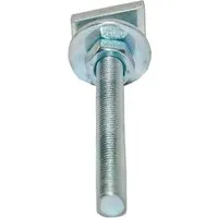 Dalsys Hammerkopfschraube M8x120 für Montageschiene - Dalsys Hammerkopfschraube aus verzinktem Stahl, ideal für die flexible Montage von Rohrschellen auf Montageschienen. Hohe Stabilität und Korrosionsbeständigkeit garantiert.