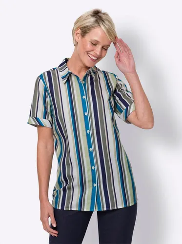 Sieh an! Klassische Bluse Bluse Kurzarm