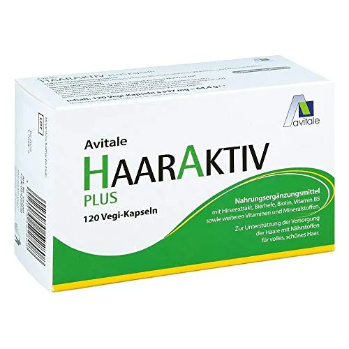HAARAKTIV Plus Vegi Kapseln 120 St von Avitale