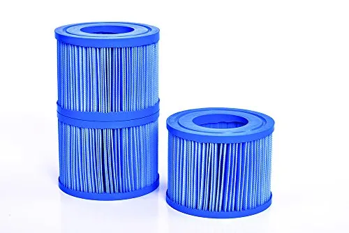 NetSpa SP-N1408778 SP Patronen - Wasserfilterkartuschen für Trinkwasser mit antibakteriellem Papier, das 98 % der Bakterien filtert und die Wasserqualität nachhaltig verbessert.