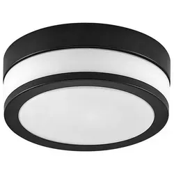 Lindby Deckenleuchten Flavi, dimmbar - Moderne 2-flammige Deckenlampe aus opalweißem Glas und schwarzem Metall, ideal für Schlafzimmer, Wohnzimmer und Flur. Genießen Sie die dimmbare Funktion für eine individuelle Lichtatmosphäre.