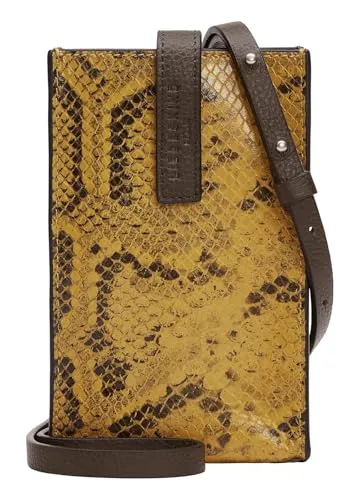 Liebeskind Berlin Turlington Snake Mobile Pouch, dijon, onesize (HxBxT 17.5 cm x 11.0 cm x 2.5cm)