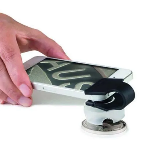 Leuchtturm (345620) Makrolinse PHONESCOPE 60-fache Vergrößerung, für Smartphone