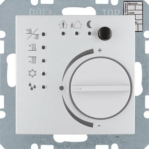 Berker 75441183 Temperaturregler mit Tasterschnittstelle