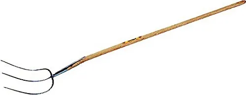 Freund Streugabel mit 135 cm Gerätestiel und 3 Zinken - Hochwertige Heugabel mit 3 Zinken, ideal zum Aufrütteln von Streu. Der 135 cm lange Holzstiel bietet optimalen Komfort und Langlebigkeit durch europäische Qualitätsfertigung.