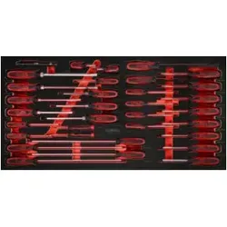 KS Tools Schraubendreher-Satz 33-tlg in Schaumstoffeinlage von KS TOOLS