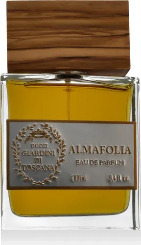GIARDINI DI TOSCANA Almafolia EDP Spray 100ml - Eau de Parfum mit einer modernen orientalisch-floralen Komposition, die italienische Lebensfreude und exotische Tiefen vereint – ideal für besondere Anlässe oder den täglichen Gebrauch.