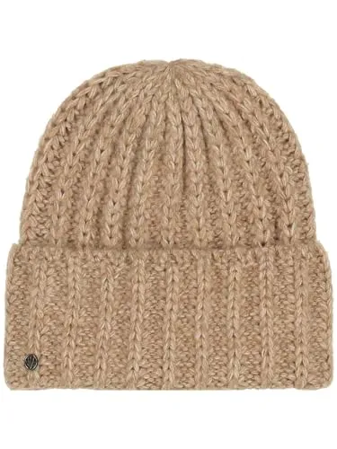 Produktbild LOEVENICH Gestrickte Beanie | Warme Wintermütze für Damen Toffee
