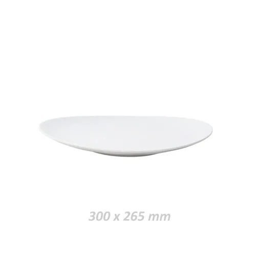 Porzellan Platte 30 x 27 cm 