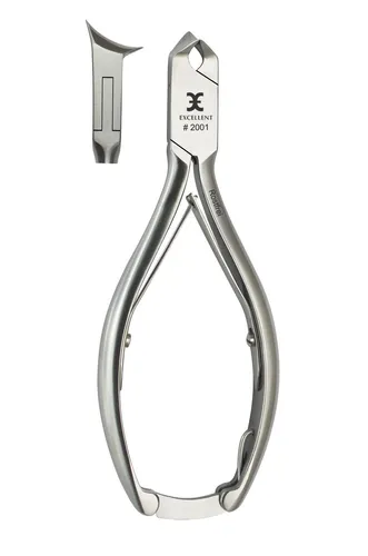 Excellent Solingen Kopfschneider Basic Modell 14.0 cm - Hochwertiger Kopfschneider für präzises Schneiden von Nägeln, ideal für eingewachsene Nägel. Ergonomischer Griff und rostfreier Edelstahl sorgen für Langlebigkeit und Komfort.