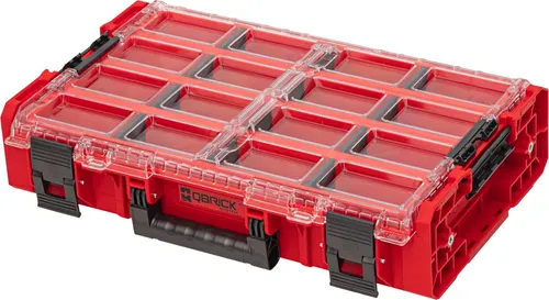 Qbrick System ONE Organiser XL 2.0 Long Bin RED ULTRA HD